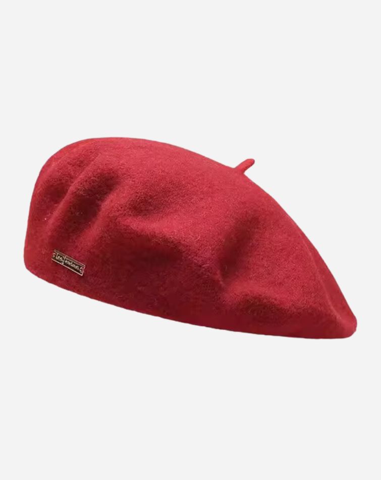 Béret Rouge en Laine