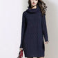 Robe Pull Bleue Marine Confortable